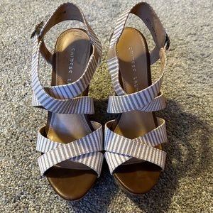 Chinese Laundry cork wedges